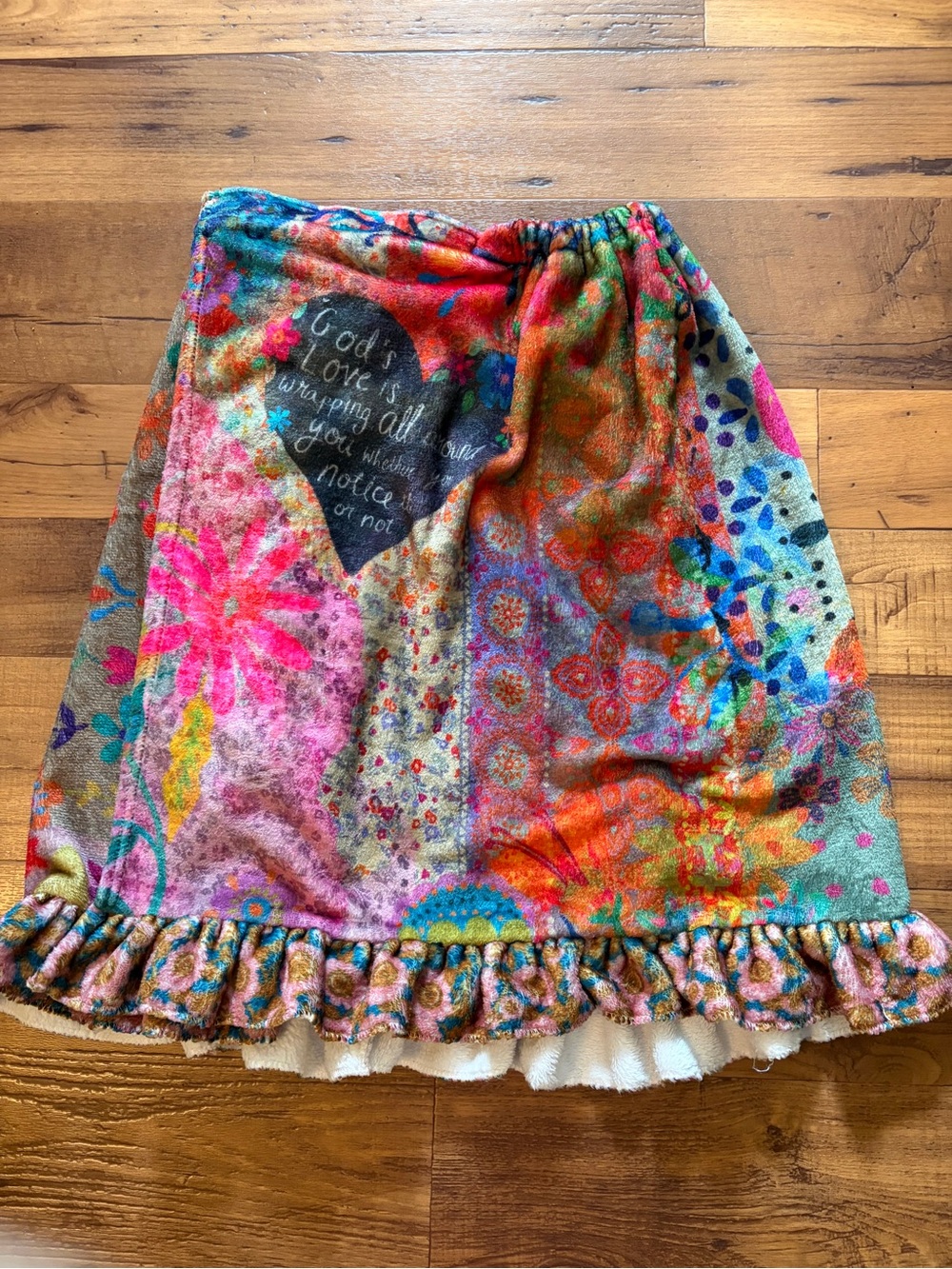 Natural Life Shower Body Towel Wrap Total Bohemian Style S/M